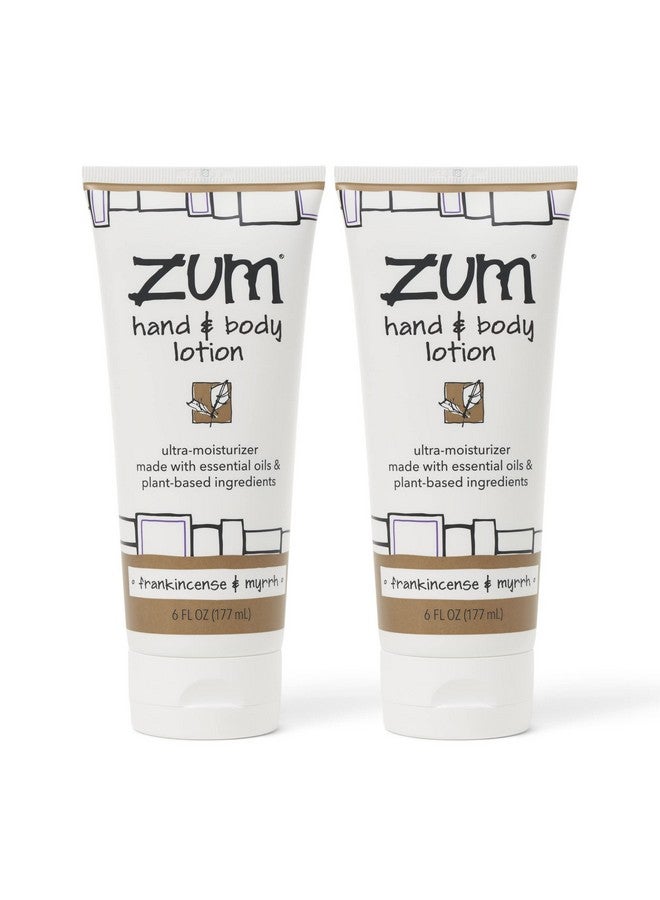 Zum Hand and Body Lotion - Frankincense & Myrrh - 6 fl oz (2 Pack) - Image 1