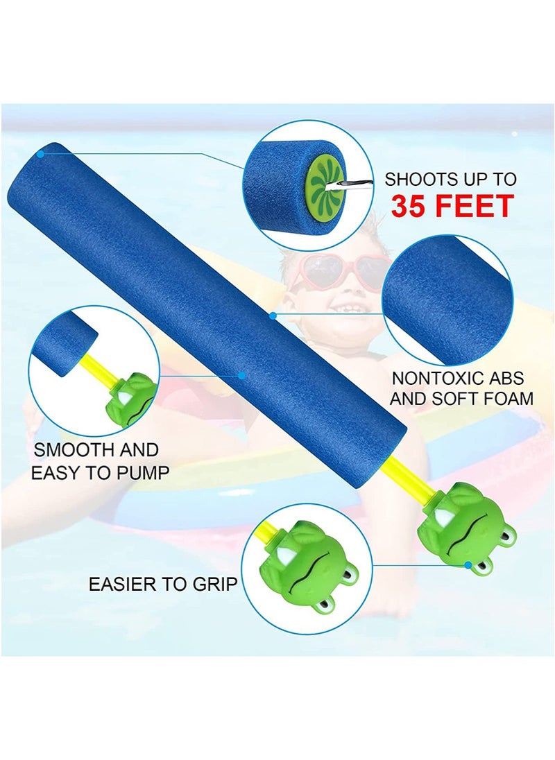 تابيت 4PCS ألعاب مسدس المياه للأطفال والكبار, حمام سباحة المياه Blaster رغوة حقن الألعاب, رغوة ألعاب المياه النار للشاطئ في الهواء الطلق, ألعاب حمام سباحة الصيف للفتيان والبنات  - Image 3
