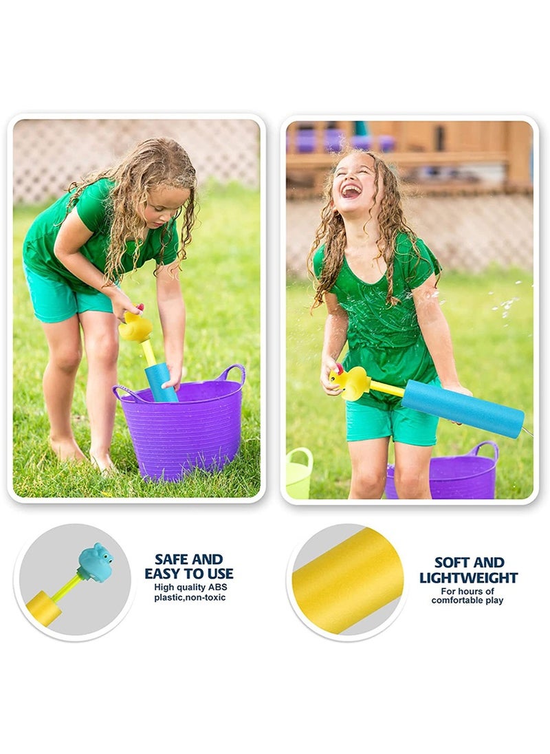 تابيت 4PCS ألعاب مسدس المياه للأطفال والكبار, حمام سباحة المياه Blaster رغوة حقن الألعاب, رغوة ألعاب المياه النار للشاطئ في الهواء الطلق, ألعاب حمام سباحة الصيف للفتيان والبنات  - Image 5
