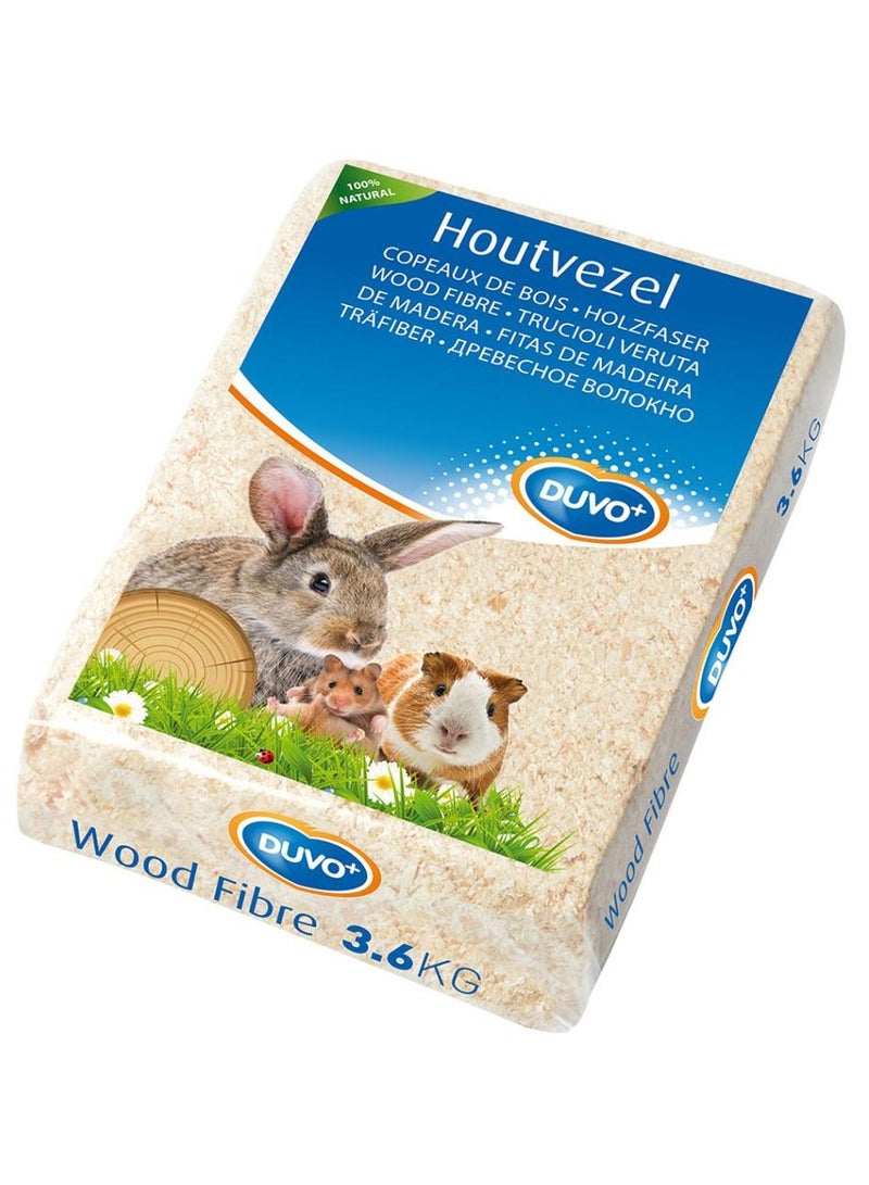 Wood Chips Natural Wood Fiber Cage Floor For Rabbits And Small Animals 3.6kg