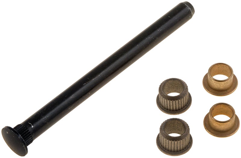 Dorman 38400 Door Hinge Pin And Bushing Kit - 1 Pins And 4 Bushings Compatible with Select Models, Black - Image 1