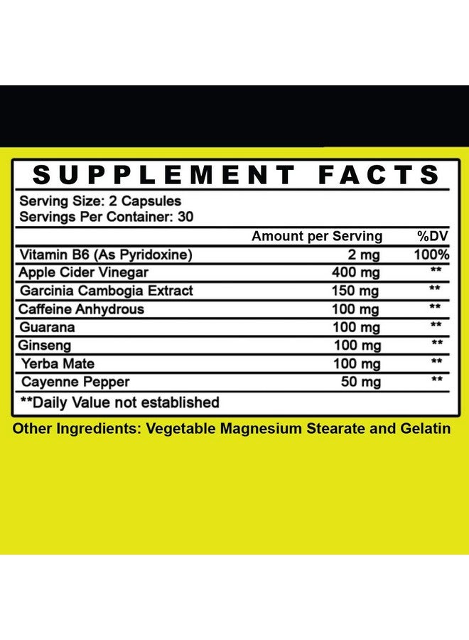Angry Supplements كبسولات كافيين أنغري إنرجي من أنغري سابليمنتس، معزّز طاقة طبيعي بالكامل وغير معدل وراثيًا، يزيد من القدرة على التحمل والتركيز، صحة العقل والجسم (1-زجاجة) - Image 4