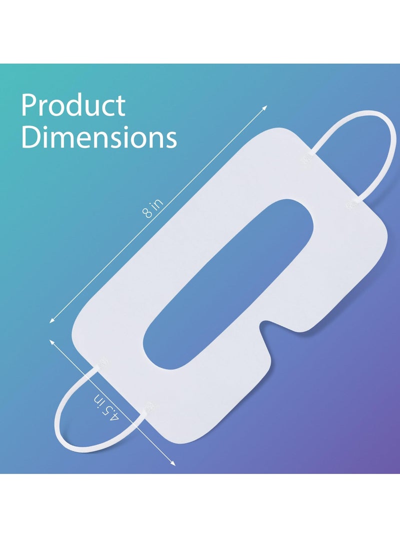 50pcs VR Face Covers - Individually Wrapped, Sweat-Resistant and Skin-Friendly for Oculus Quest 2/Quest Pro, Thickened Design for Easy Carrying with VR Headset.  - Image 3