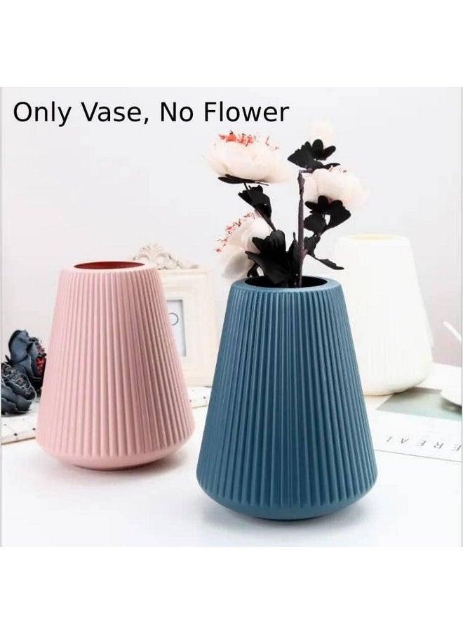 SATYAM KRAFT 1 Pcs Plastic Vase for Flowers, Festival, Gifting, Home, Bedroom, Office Corner, Living Room, Restaurant Centerpieces Decoration and Craft, Christmas,Valentine(White) (Model 2) - pzsku/Z7E04CC838CF83AE76B2AZ/45/_/1738306967/39eb85d2-e9af-4f17-b2b9-3ce84457ef9e