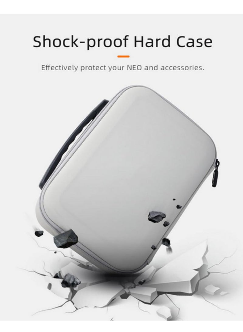1PCS For DJI Neo Storage Bag Protective Case Portable Waterproof Shockproof Hard Shell Carrying Box  Travel Case for DJI RC-N3 Remote Controller Batteries Accessories  - Image 3