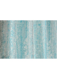 Purav Light Texture Design Jacquard Jute Room Darkening Curtains for Door 7 feet Living Room Bedroom, Aqua, Set of 2 Pieces - pzsku/Z7E04F5C79D0BFF545B06Z/45/_/1738305987/cead06f3-87d3-414b-9865-3b564938b711