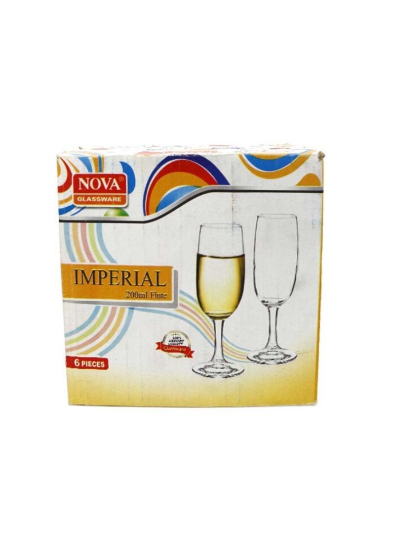 NOVA Imperial Flute Goblet 200Ml (6Pc/St)