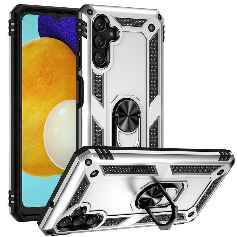 MagSafe Case | Shockproof Cover for a35/a55 | TPU+PC Drop Protection | Silver - Image 1