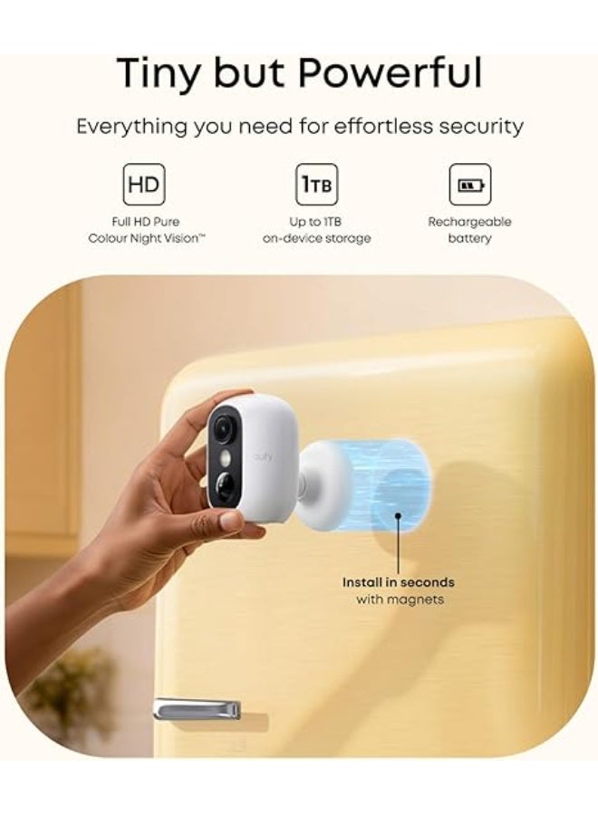 إيوفي كاميرا مراقبة لاسلكية، خارجية وداخلية، - Image 2