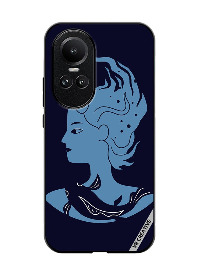 VR CREATIVE Protective Case Cover For Oppo Reno 10 Pisces Zodiac Sign Design Multicolour - Image 1