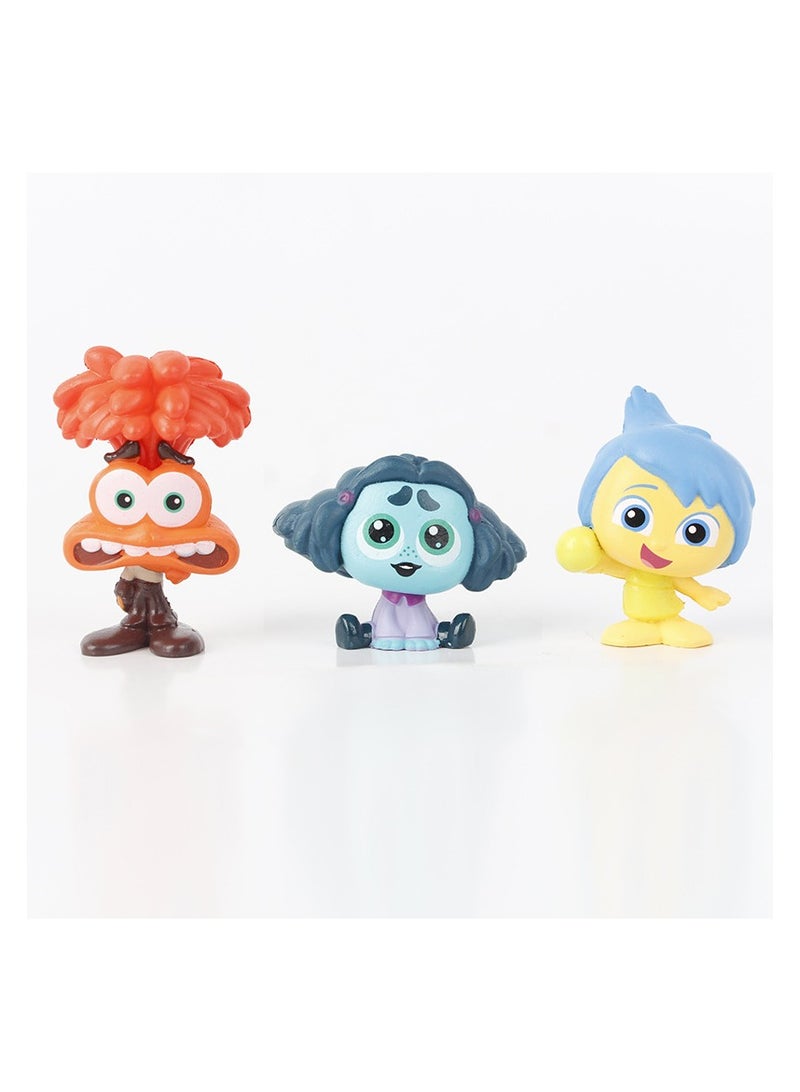 9 Mind Agent Team Handmade Mind Wars 2 Model Cake Desktop Decoration Doll Twisted Egg Ornament  - Image 3