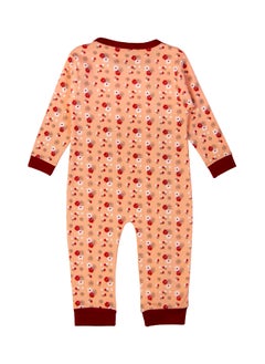 Babies Basic 100% Cotton Printed Long Sleeves Jumpsuit/Romper/Sleepsuit For Babies  - Image 3
