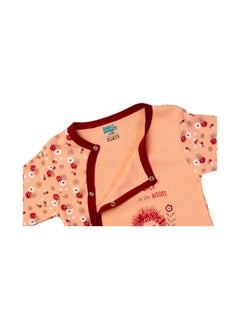 Babies Basic 100% Cotton Printed Long Sleeves Jumpsuit/Romper/Sleepsuit For Babies  - Image 4