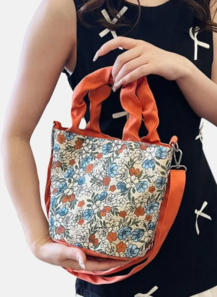 يونيكي Multicolour Floral Lifestyle Handheld Bag