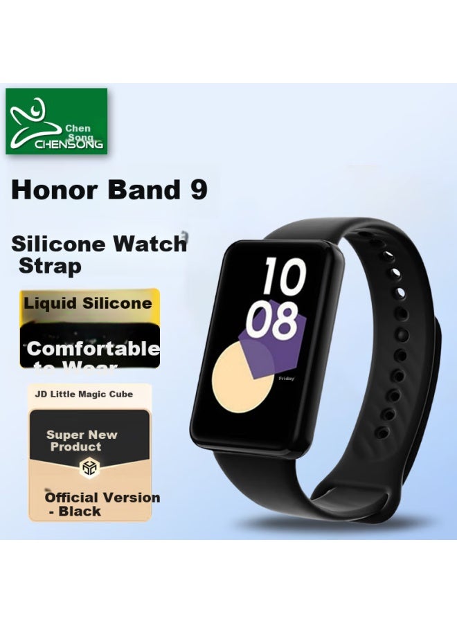 Chensong Silicone Replacement Band For Honor Band 9 سوار رياضي ذكي للهواء الطلق للرجال والنساء - Image 1