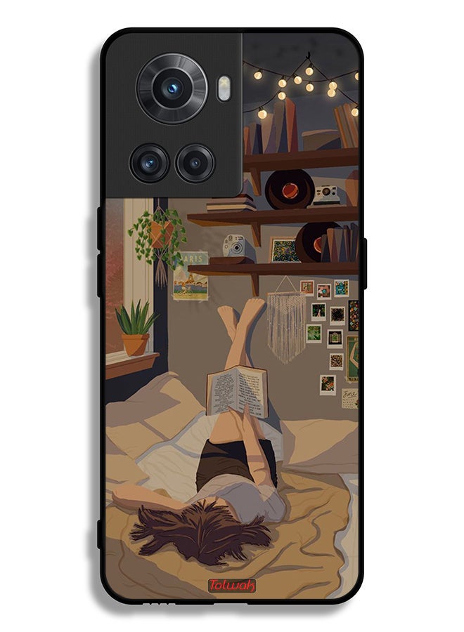 Tolwak OnePlus 10R 5G Protective Case Cover Studying Art  - Image 2