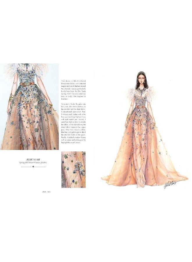 Dressing in Dreams: The Couture Fashion Illustrations of Eris Tran  - Image 4
