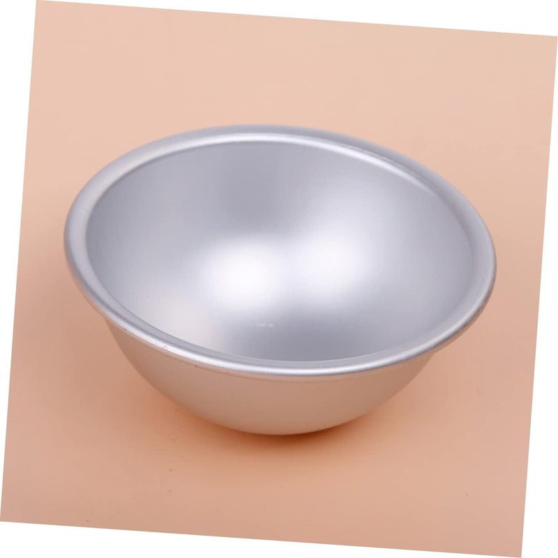 مجموعة قوالب كرات ملح الحمام من DECHOUS، تتكون من 6 قطع من القوالب المعدنية لصنع الصابون بنفسك (DIY). - Image 4