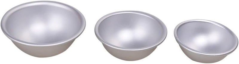 مجموعة قوالب كرات ملح الحمام من DECHOUS، تتكون من 6 قطع من القوالب المعدنية لصنع الصابون بنفسك (DIY). - Image 1