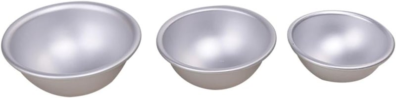 مجموعة قوالب كرات ملح الحمام من DECHOUS، تتكون من 6 قطع من القوالب المعدنية لصنع الصابون بنفسك (DIY). - Image 3