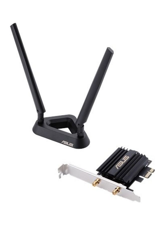ASUS PCE-AX58BT WLAN / Bluetooth 2402 Mbit/s Internal 90IG0610-MO0R00 Adapters black - Image 1