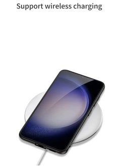 GKK Luxury Matte Leather Case for Samsung Galaxy S25 Plus (2025) , Ultra-Thin, Anti-Drop, All-Round Protection Phone Cover Support Wireless Charging with Pen Slot Design - Pen Not Included  - Image 5