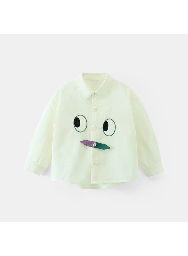 Boys' Long Sleeve Shirts Children's Spring/autumn Shirts Baby Casual Spring Outfit Girls' Tops - Image 4