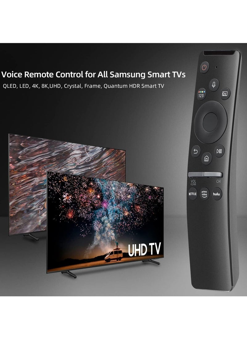 Universal Voice Remote Control for Samsung Smart TV LED QLED 4K 8K UHD Crystal Frame HDR Curved Smart TVs, - Image 2