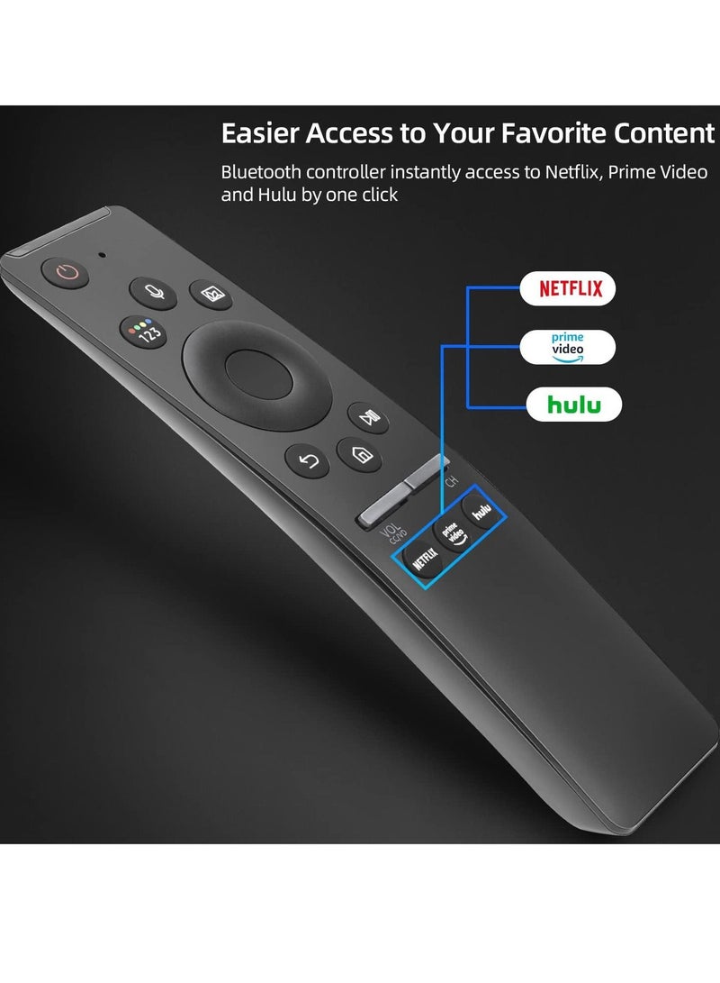 Universal Voice Remote Control for Samsung Smart TV LED QLED 4K 8K UHD Crystal Frame HDR Curved Smart TVs, - Image 3
