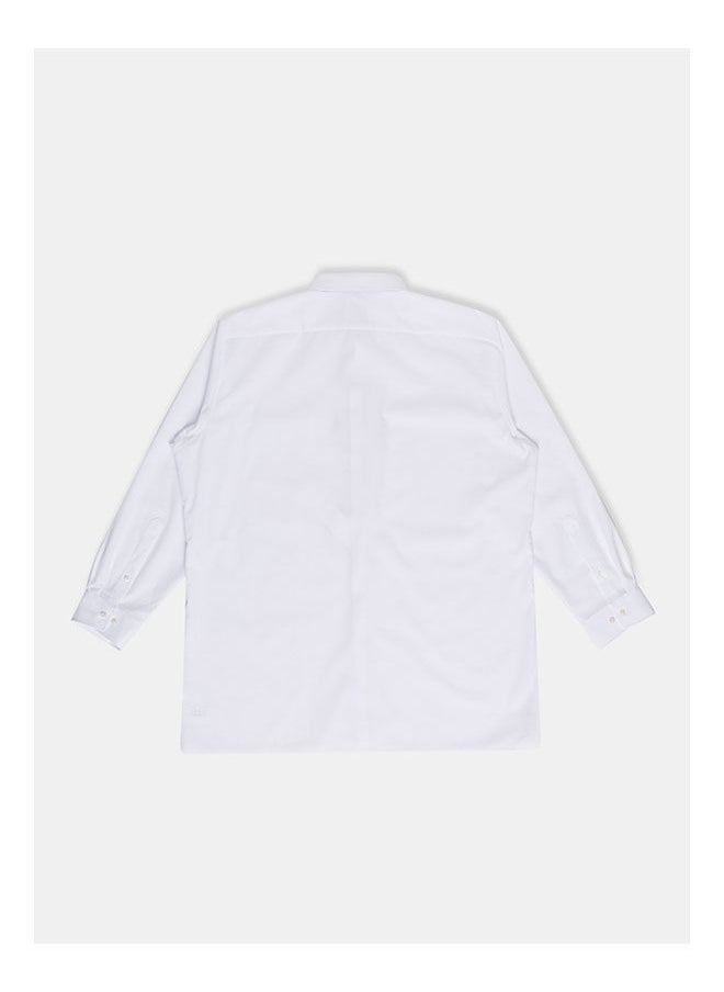 Olymp - Collared Neck Long Sleeve Plain/Basic Shirt - Image 1