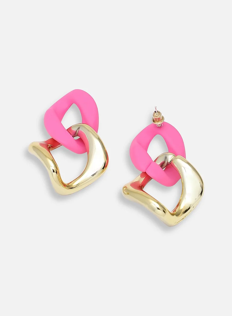 Sohi  Chainlink Artificial Drop Earring Jewellery for Women | Best Price UAE