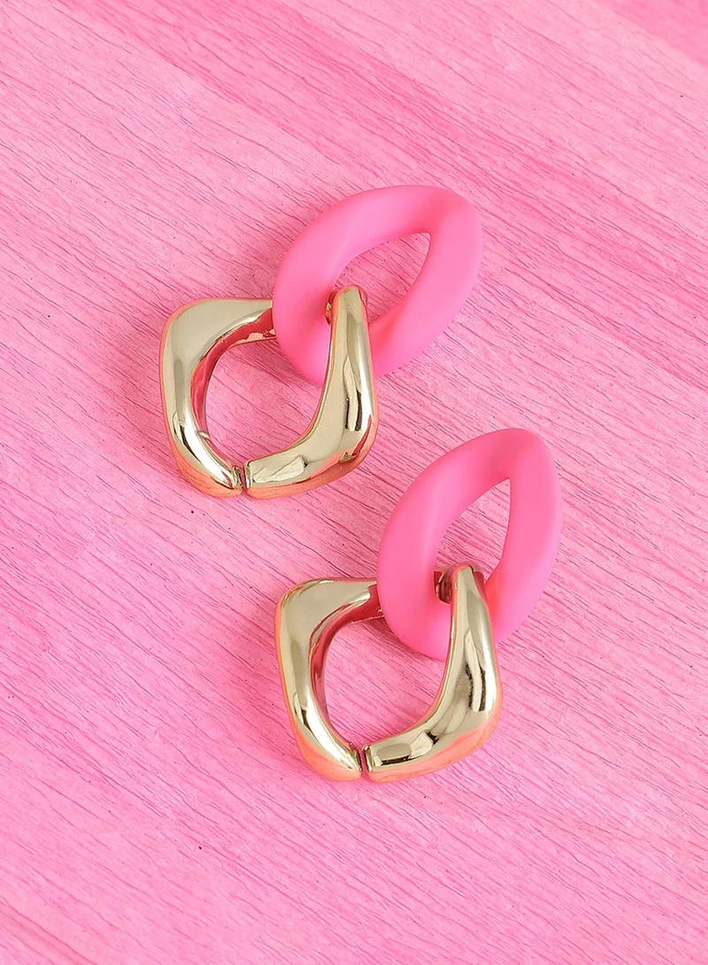 Sohi  Chainlink Artificial Drop Earring Jewellery for Women | Best Price UAE