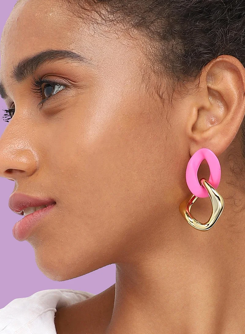 Sohi  Chainlink Artificial Drop Earring Jewellery for Women | Best Price UAE