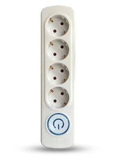 4-port wired adapter from Elios, white and black (Premio)