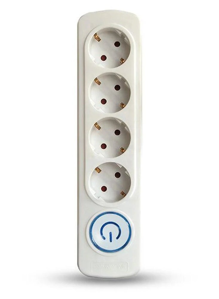Elios - 4-port wired adapter from Elios, white and black (Premio) - Image 1