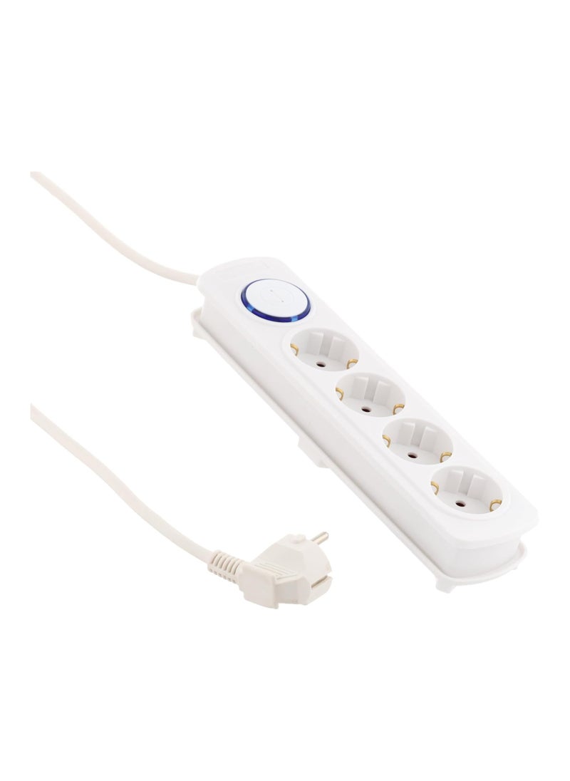 Elios - 4-port wired adapter from Elios, white and black (Premio) - Image 1