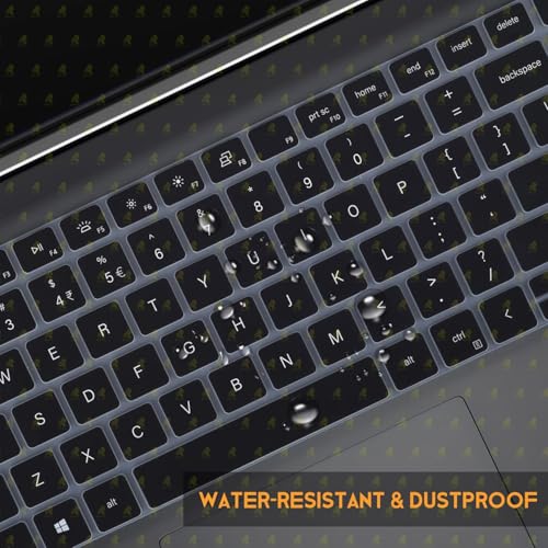 RAYA Silicone Keyboard Cover for Dell Inspiron 15 (3515 3530 3535) Dell Vostro 15 (3520 3525 3530) & Dell 16 Plus [DB16250 DC16250 DB16255] Dell 15 [DC15250 DC15255] Laptops (Black) - Image 5