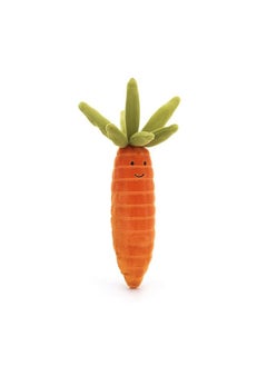 Jellycat Vivacious Vegetables Carrot Food Plush 7 Inches  - Image 1
