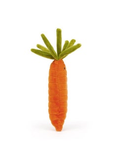 Jellycat Vivacious Vegetables Carrot Food Plush 7 Inches  - Image 3