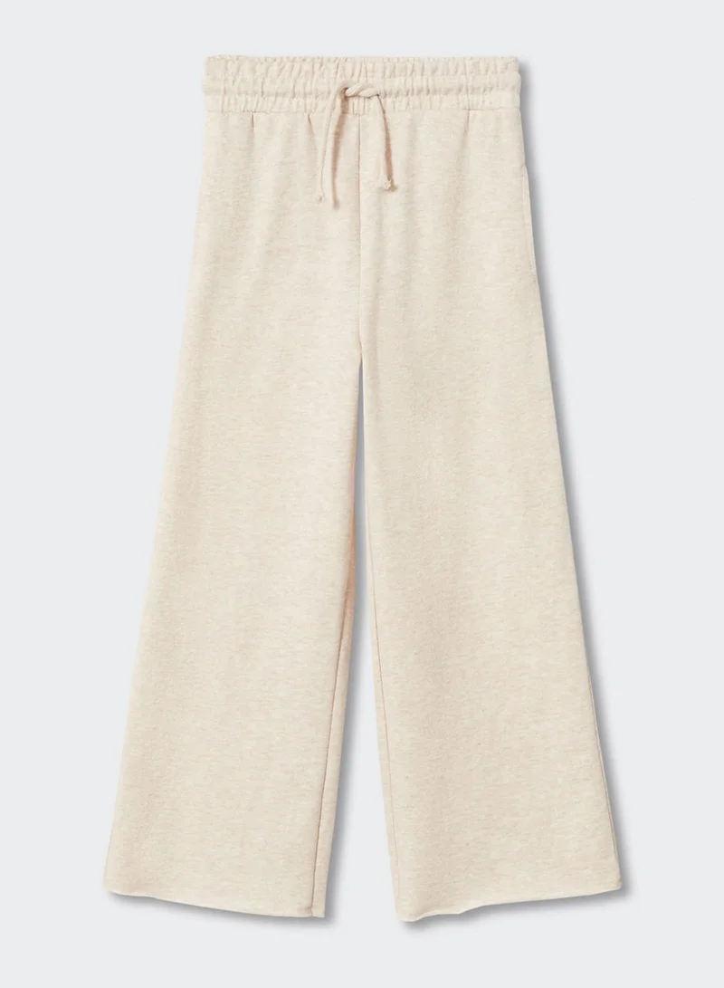 MANGO Kids Flared Sweatpants