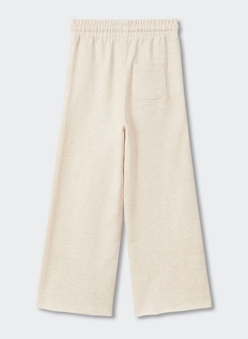 MANGO Kids Flared Sweatpants