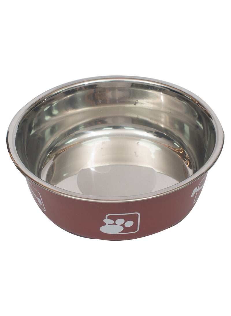 PL - وعاء استانلس متوسط ​​(17 سم) - أحمر