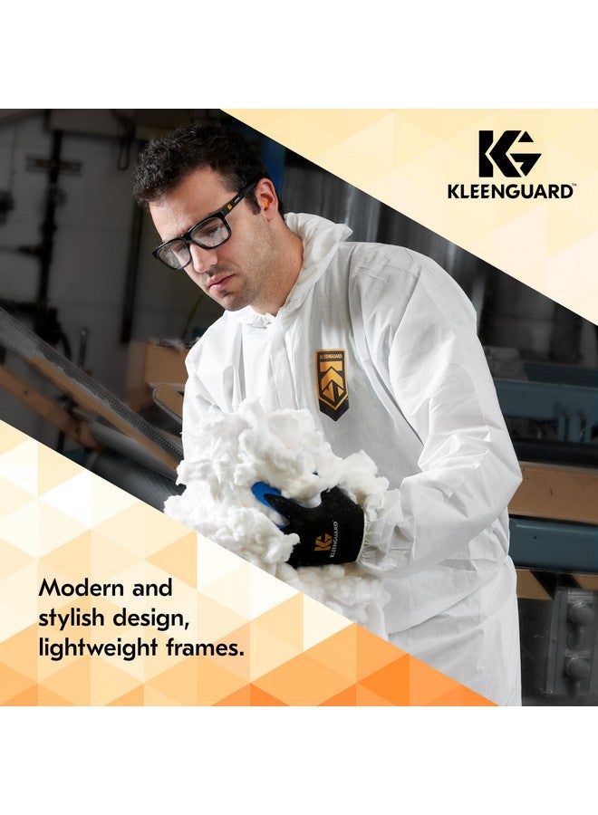 KleenGuard™ V30 Maverick™ Safety Glasses (49309), with Anti-Fog Coating, Clear Lenses, Black Frame, Unisex for Men and Women (Qty 12) - Image 4