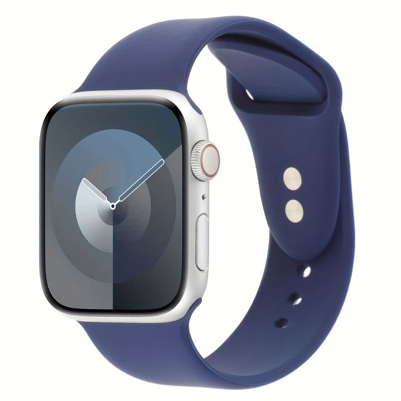 Soft Silicone Floral Sport Strap For Apple Watch Series 38 To 49Mm Silt - Image 4