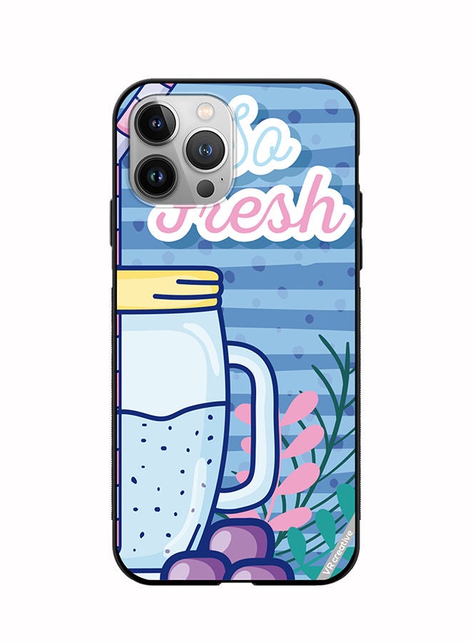 VR CREATIVE Protective Case Cover For Apple iPhone 11 Pro Refreshing Juice Design Multicolour - Image 1
