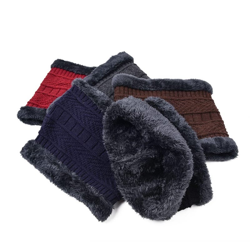 BeFall Kids Warm Winter Beanie Hat & Scarf Set for Boys Girls. Stylish Knit Skull Cap with Fleece Lining, Cold Snow Knit Cap, Air Proof Cap, Ear Warmer Cap, for 5-14 Years Old - Image 3