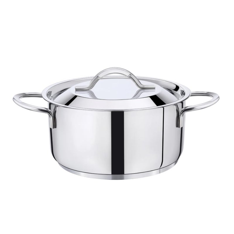 Premier 3-ply Clad Stainless Steel Stew Pot TPC-20 cm - Image 1