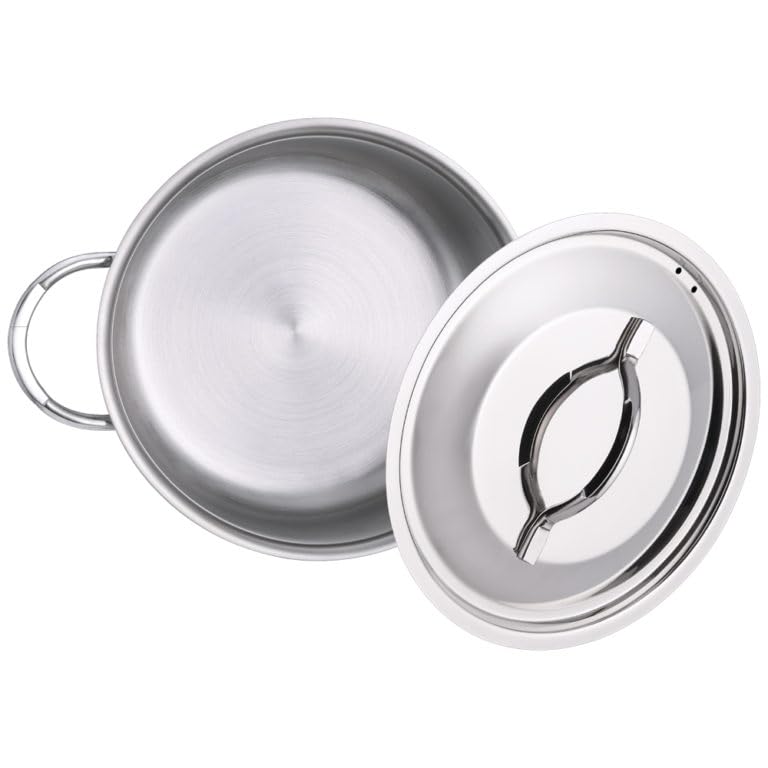 Premier 3-ply Clad Stainless Steel Stew Pot TPC-20 cm - Image 2
