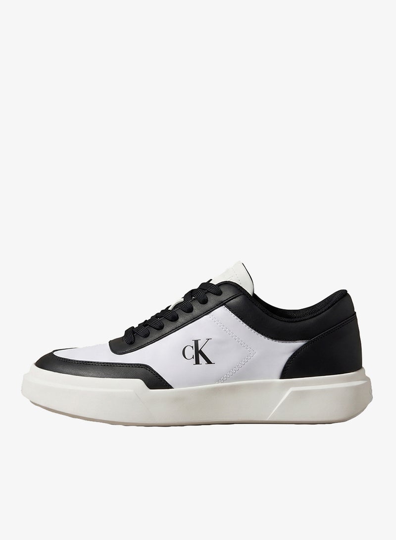 CALVIN KLEIN Leather Cupsole Sneakers - Image 2