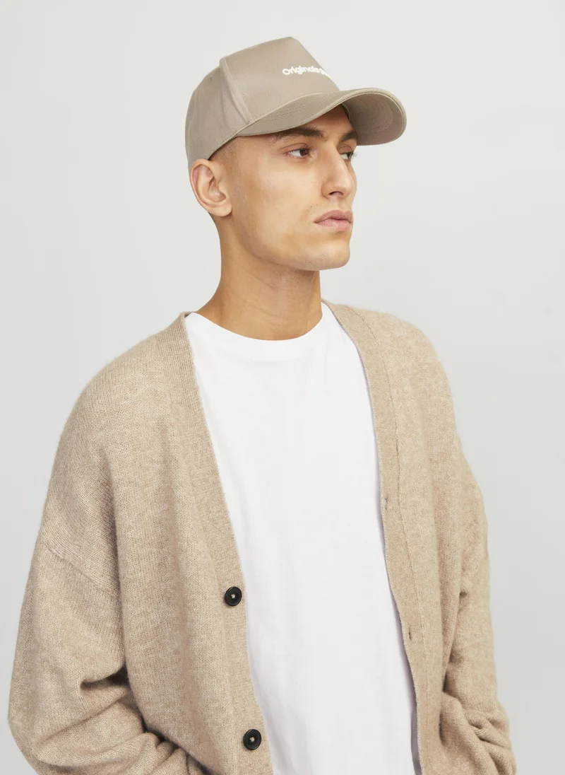 جاك اند جونز Graphic Curved Peak Cap